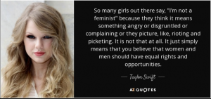 Taylor Swift on Feminism